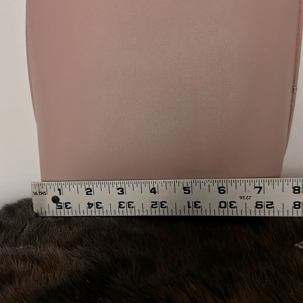 Samara Purse Crossbody Pink Vegan Leather Women’s Bag Excellent Condition